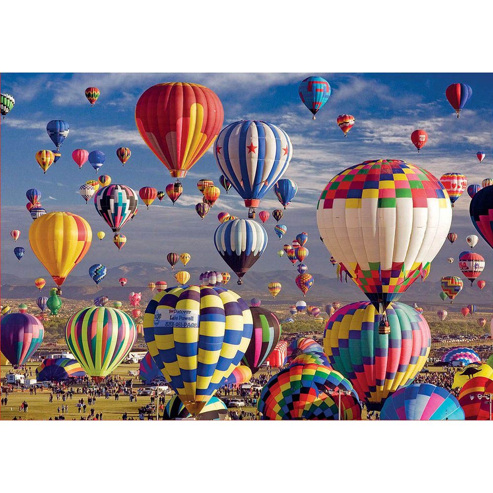 Летящи балони, пъзел 1500 части
