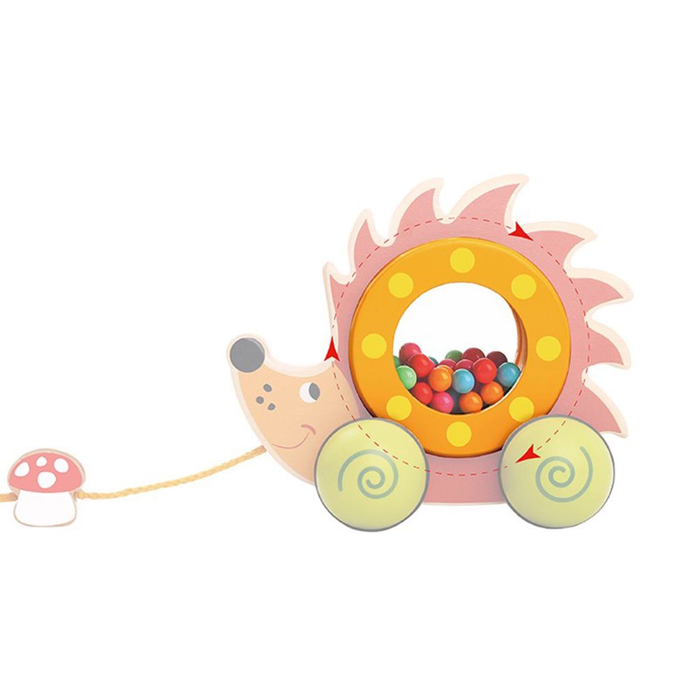 Дървена играчка за дърпане, Таралежче