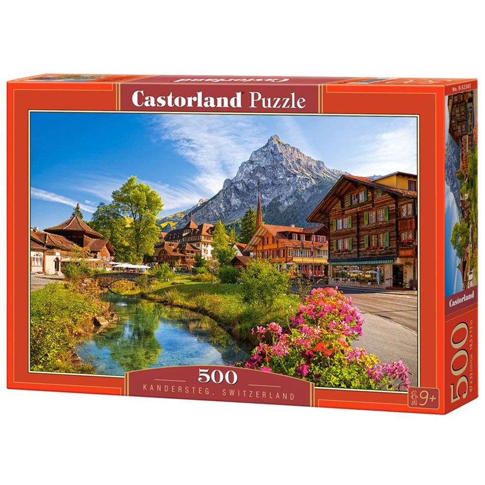 Castorland, Кандерштег, Швейцария, пъзел 500 части