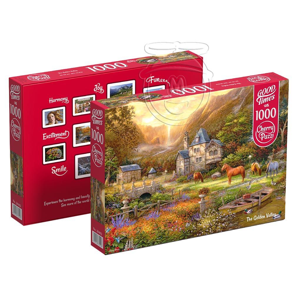 Златната долина, пъзел 1000 части