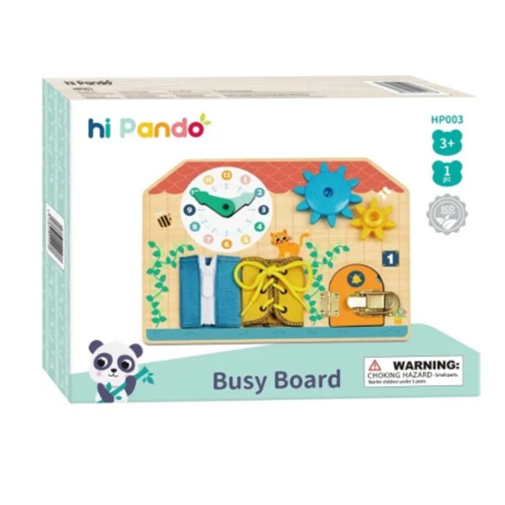 Активна дъска - бизиборд, Къща с часовник