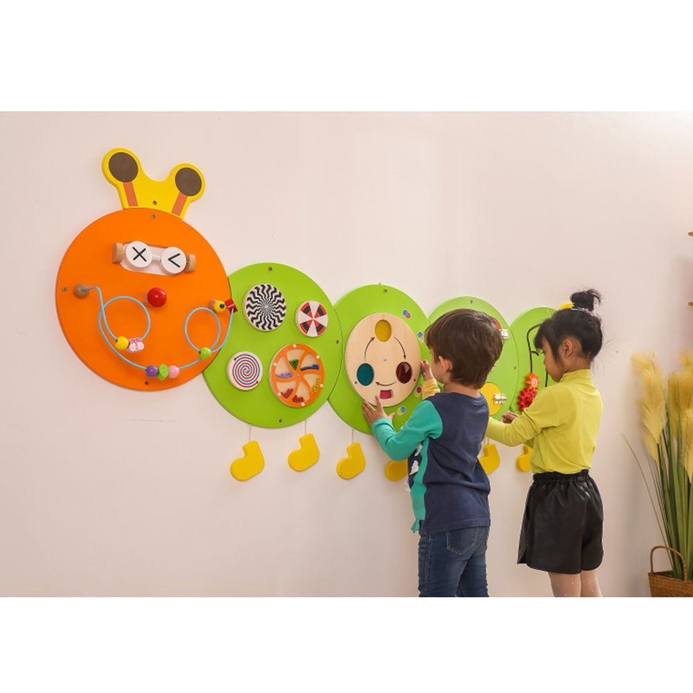 Мултифункционална дървена стена, Гъсеница