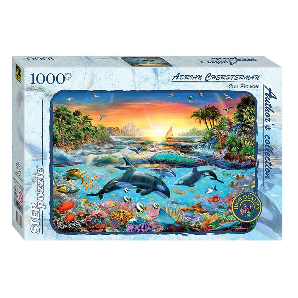 STEP Puzzle, Раят на косатките, Ейдриан Честърман, пъзел 1000 елемента