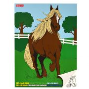 Книжка за оцветяване, Коне