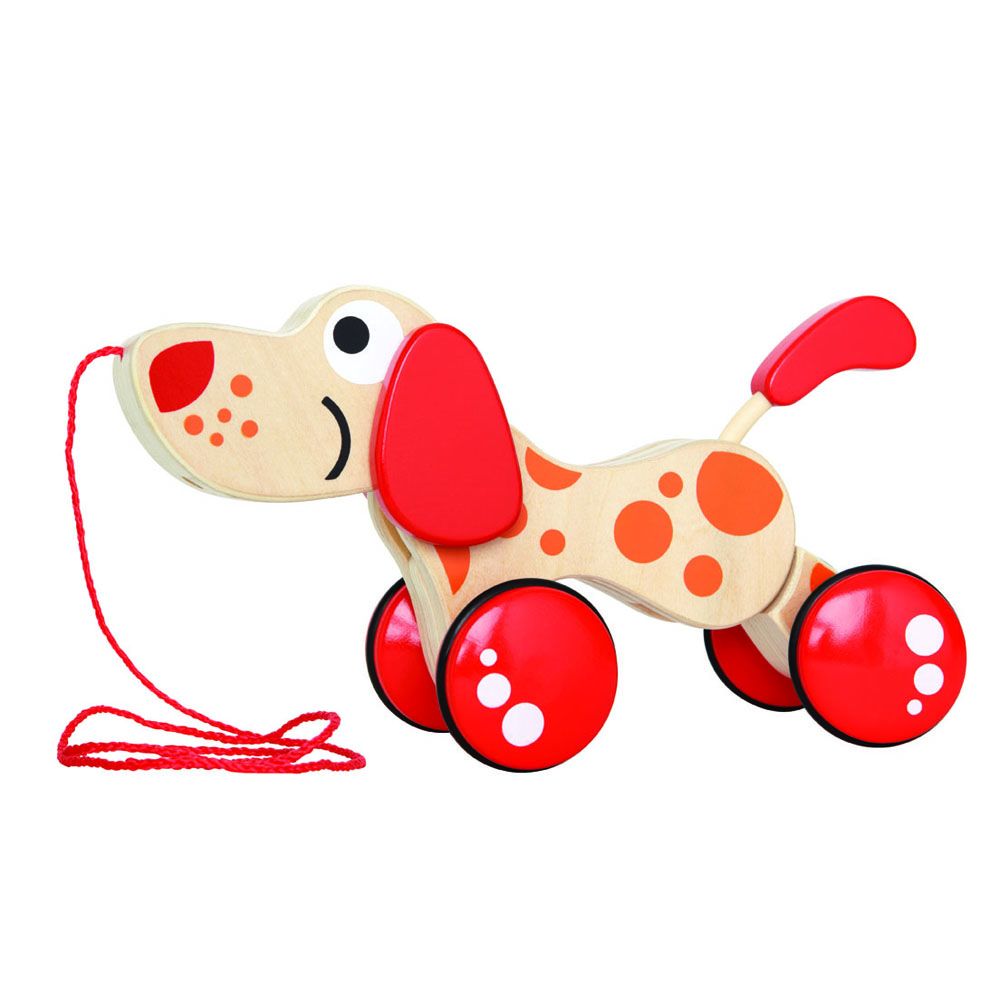 Hape, Играчка за дърпане, Куче