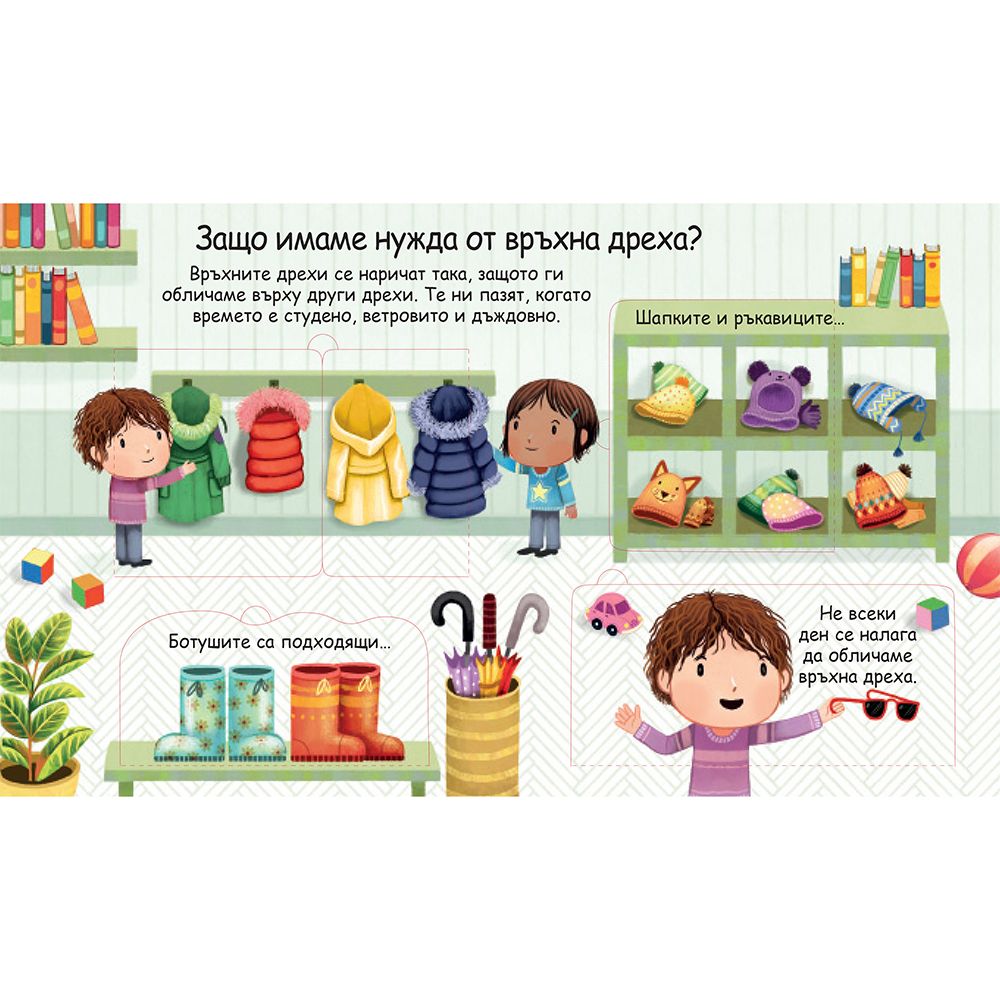 Защо трябва да се обличаме? Погледни под капачето!