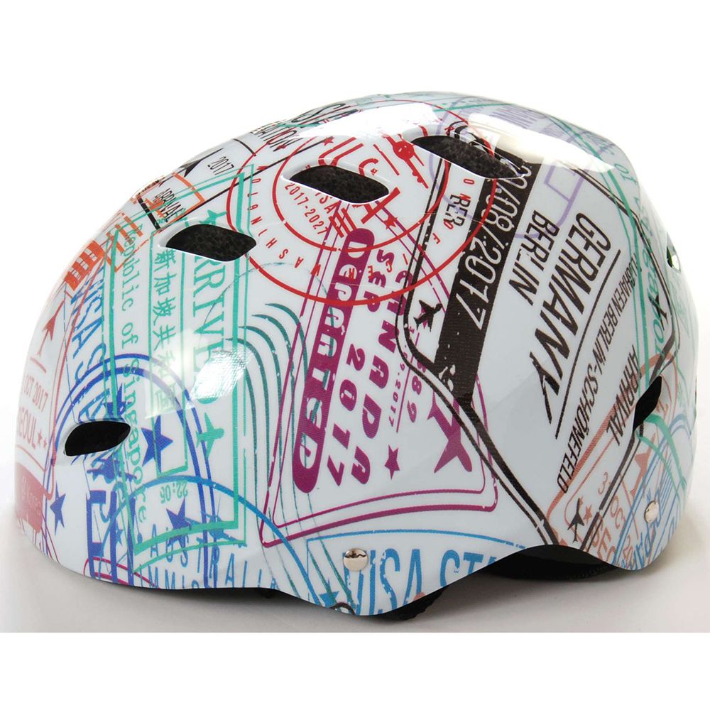 Каска за велосипед, Околосветско пътешествие