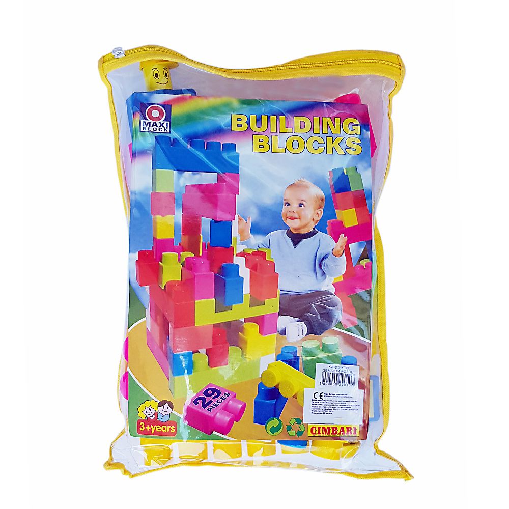 Cimbari, Конструктор, MAXI BLOCK с 29 елемента