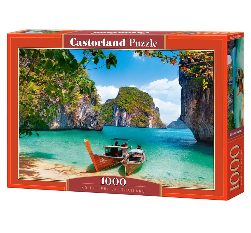 Castorland, Остров Ко Фи Фи Ле, Тайланд, пъзел 1000 части