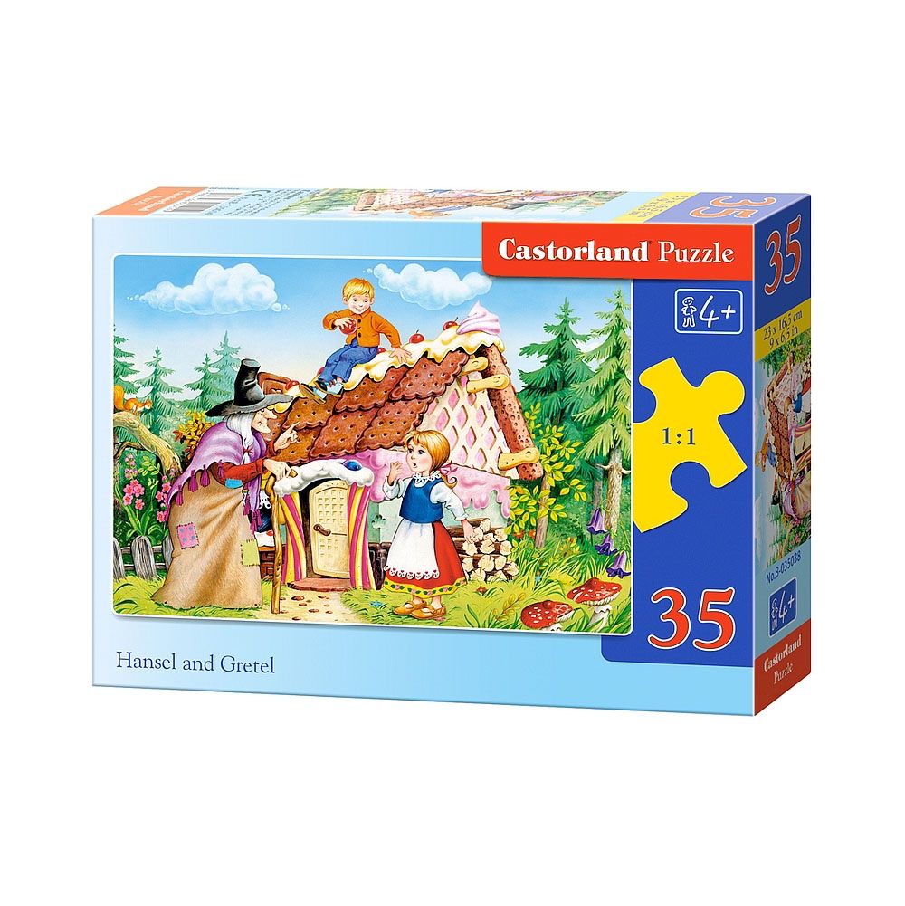 Castorland, Хензел и Гретел, пъзел 35 части