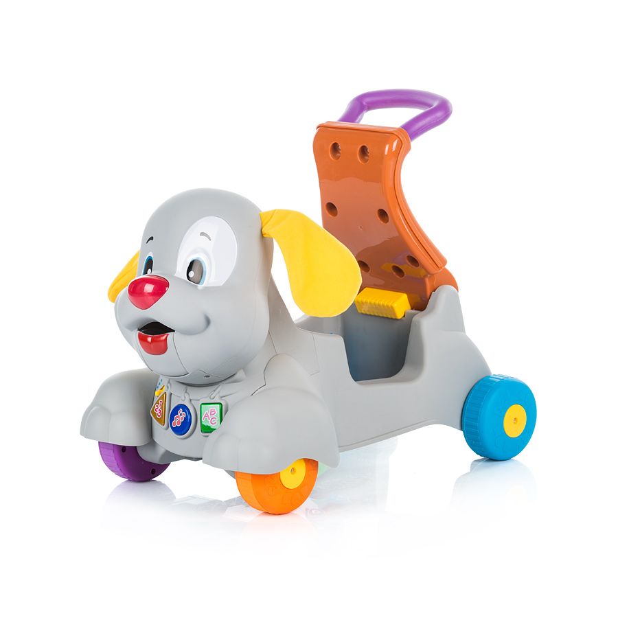 Кола за бутане с крачета, Кученце, , сиво