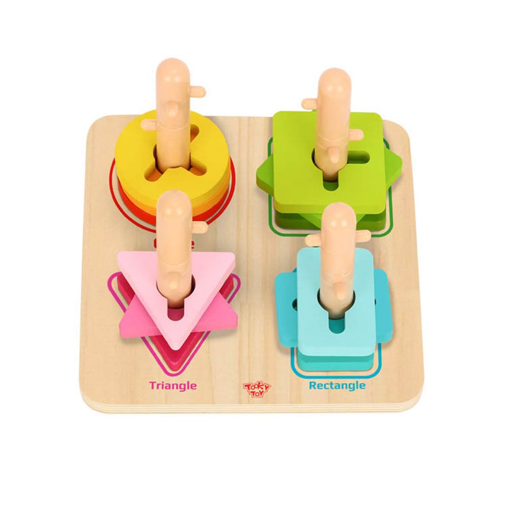 TookyToy, 3D низанка с форми и цветове