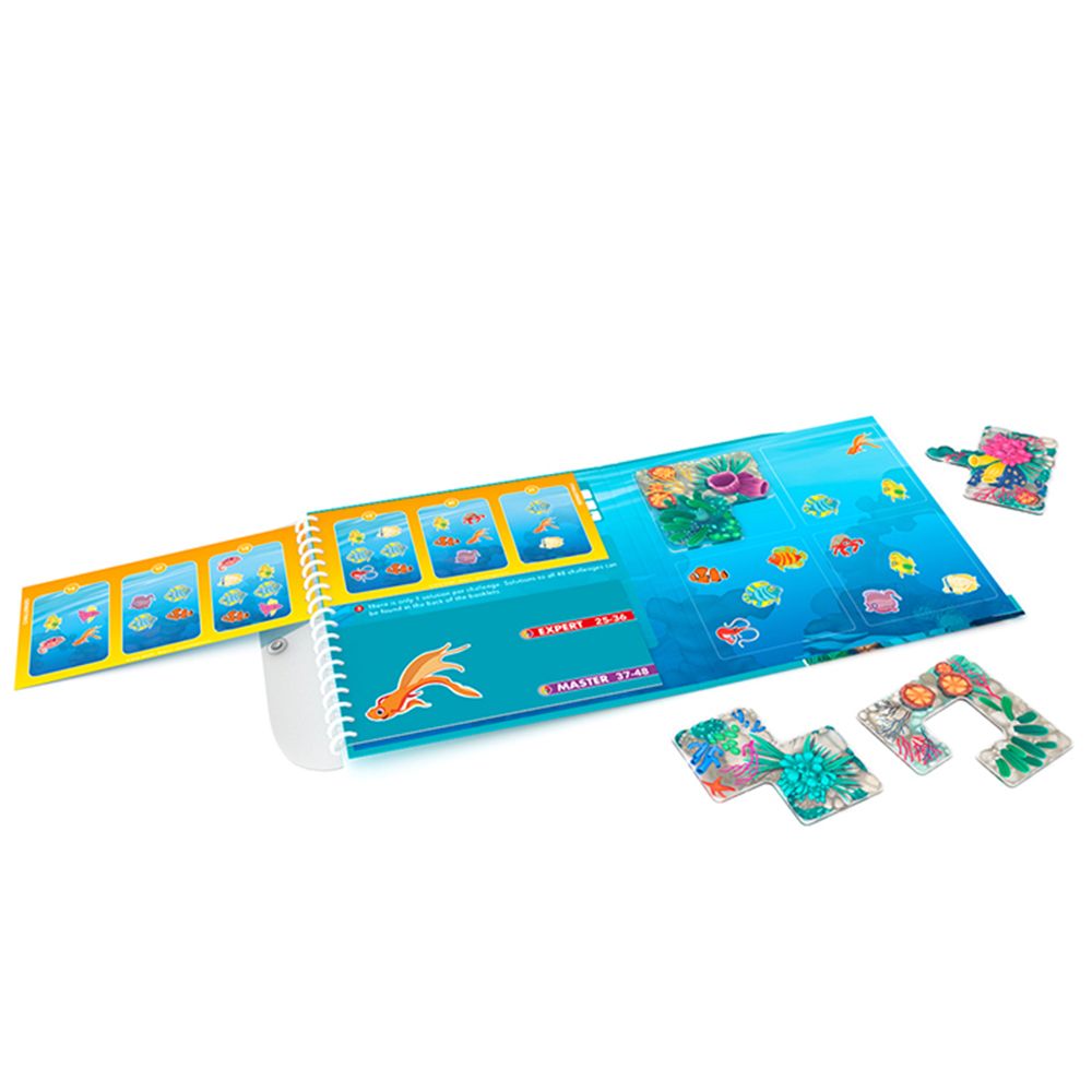 Логическа магнитна книжка-игра, Коралов риф