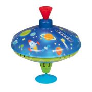 Метален пумпал на стойка с LED светлина, Космос