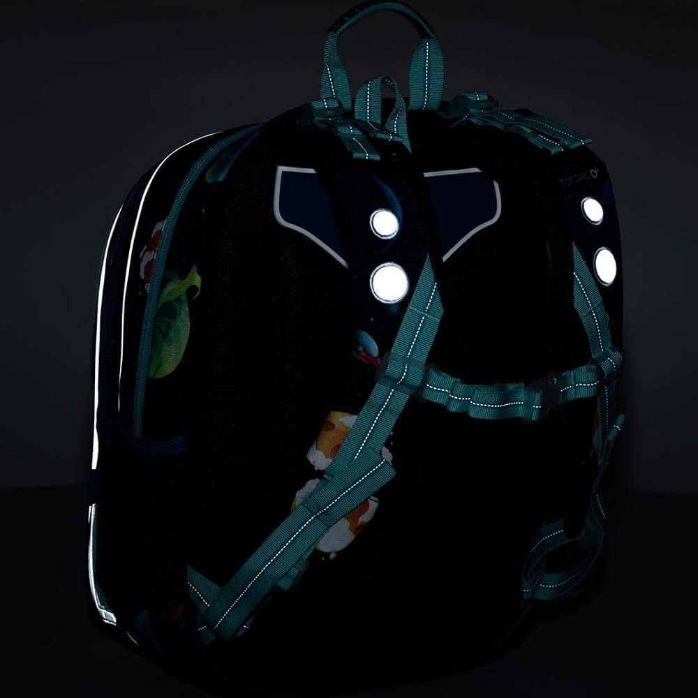 Анатомична ученическа раница, Космос