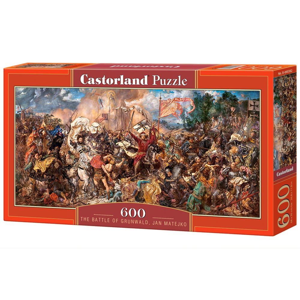 Castorland, Битката при Грунвалд, Ян Матейко, панорамен пъзел 600 части