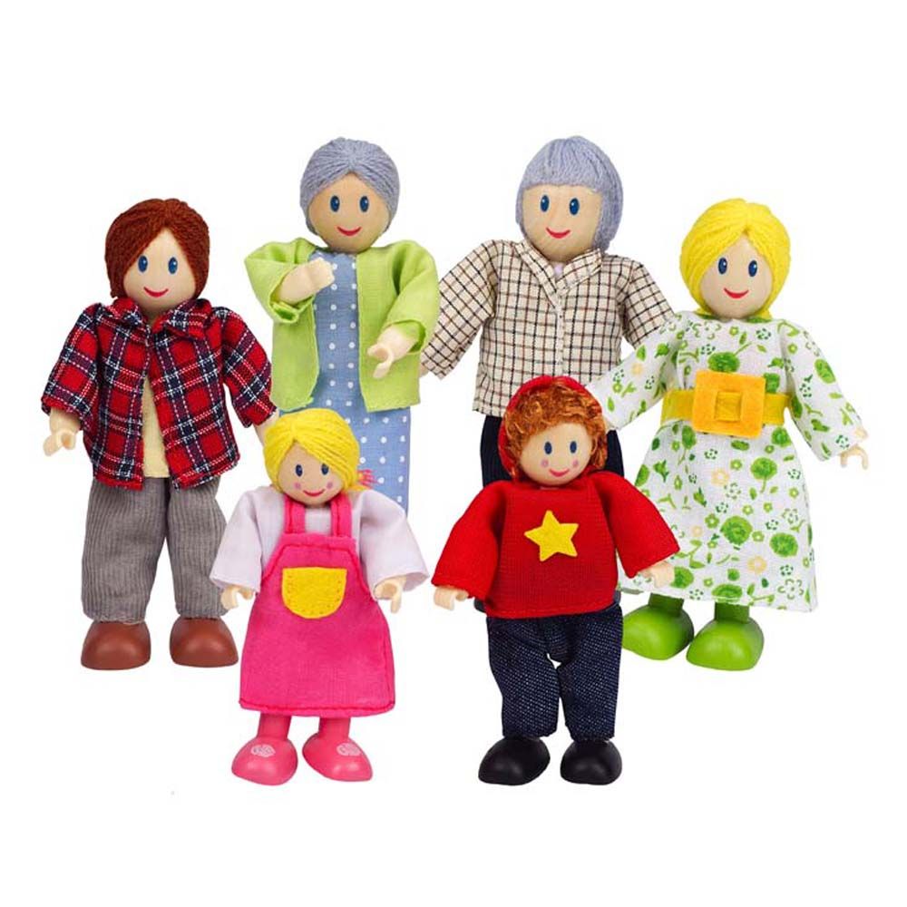 Hape, Дървени фигури, Семейство