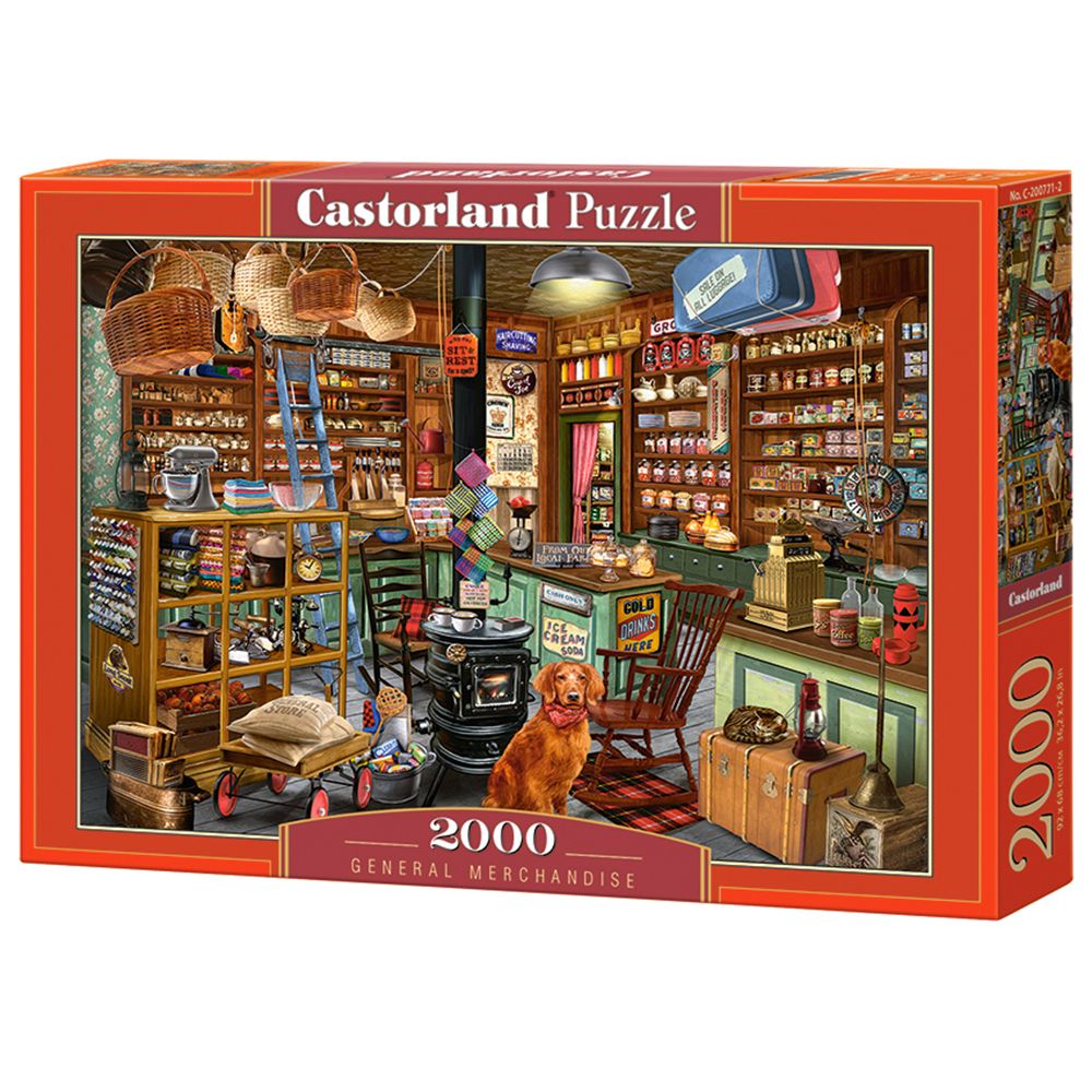 Castorland, Магазин, пъзел 2000 части