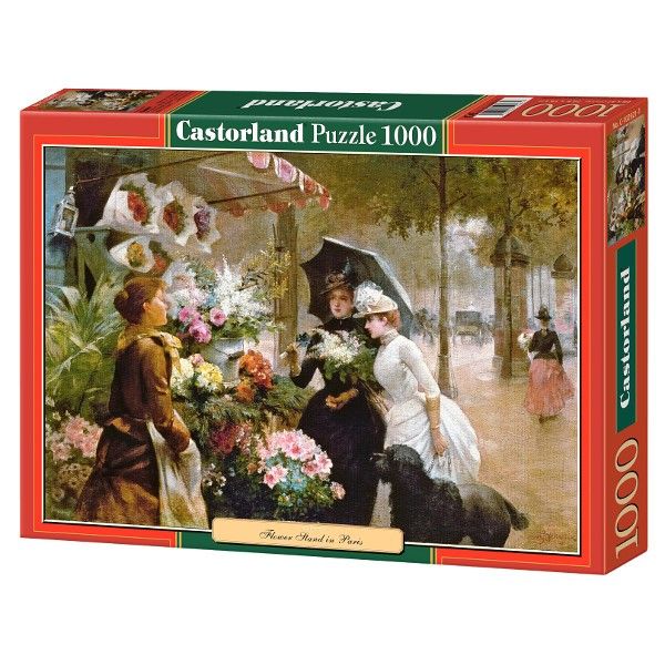 Castorland, Магазин за цветя в Париж, пъзел 1000 части