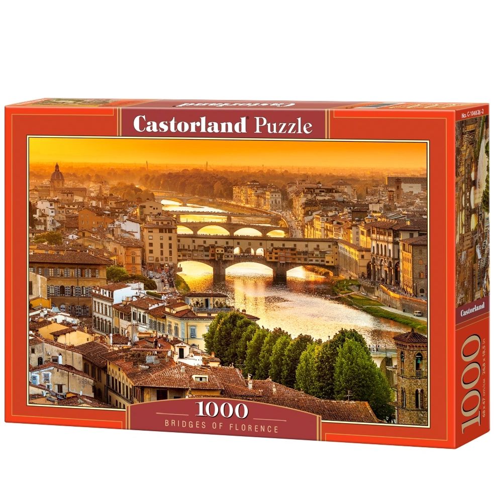 Castorland, Мостовете на Флоренция, пъзел 1000 части