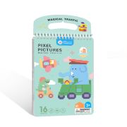 Пиксел арт книжка за оцветяване, Превозни средства