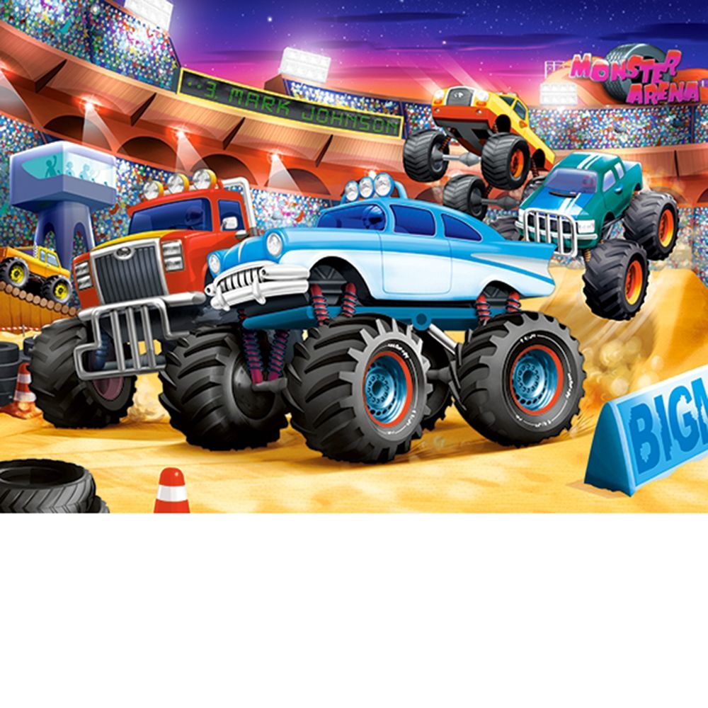 Шоу с чудовищни камиони, пъзел 70 чаcти