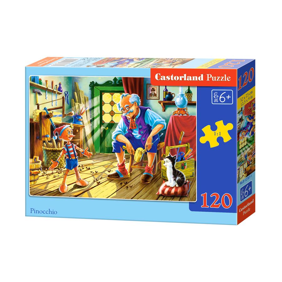Castorland, Пинокио, пъзел 120 части
