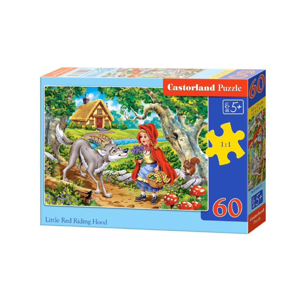 Castorland, Червената шапчица, пъзел 60 части