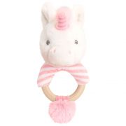 Еднорог, Бебешка дрънкалка ринг от серията Keeleco, 14 см.