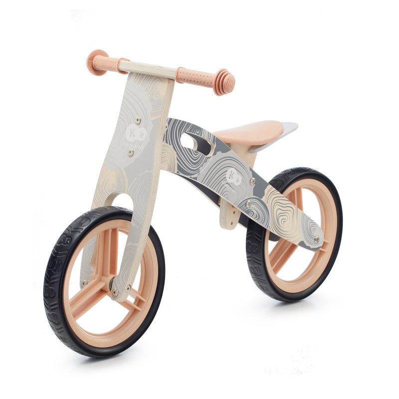 Kinderkraft, Дървено колело за баланс Runner 2021, сиво