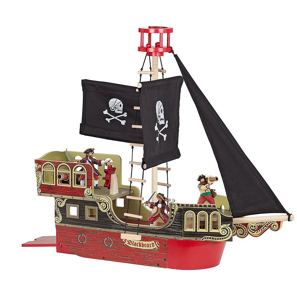 Пирати и корсари, Детски дървен пиратски кораб, Papo