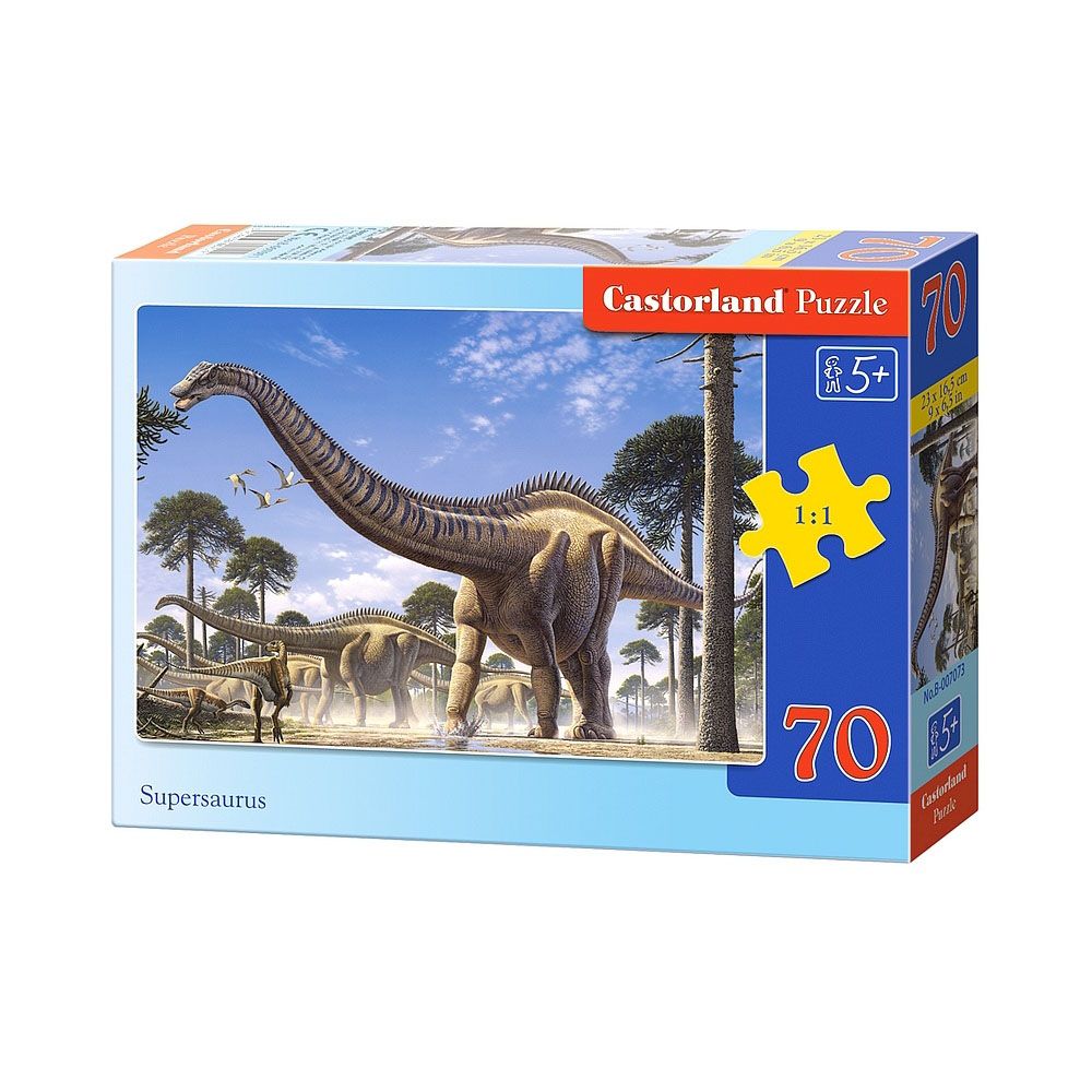 Castorland, Динозавър, пъзел 70 чаcти