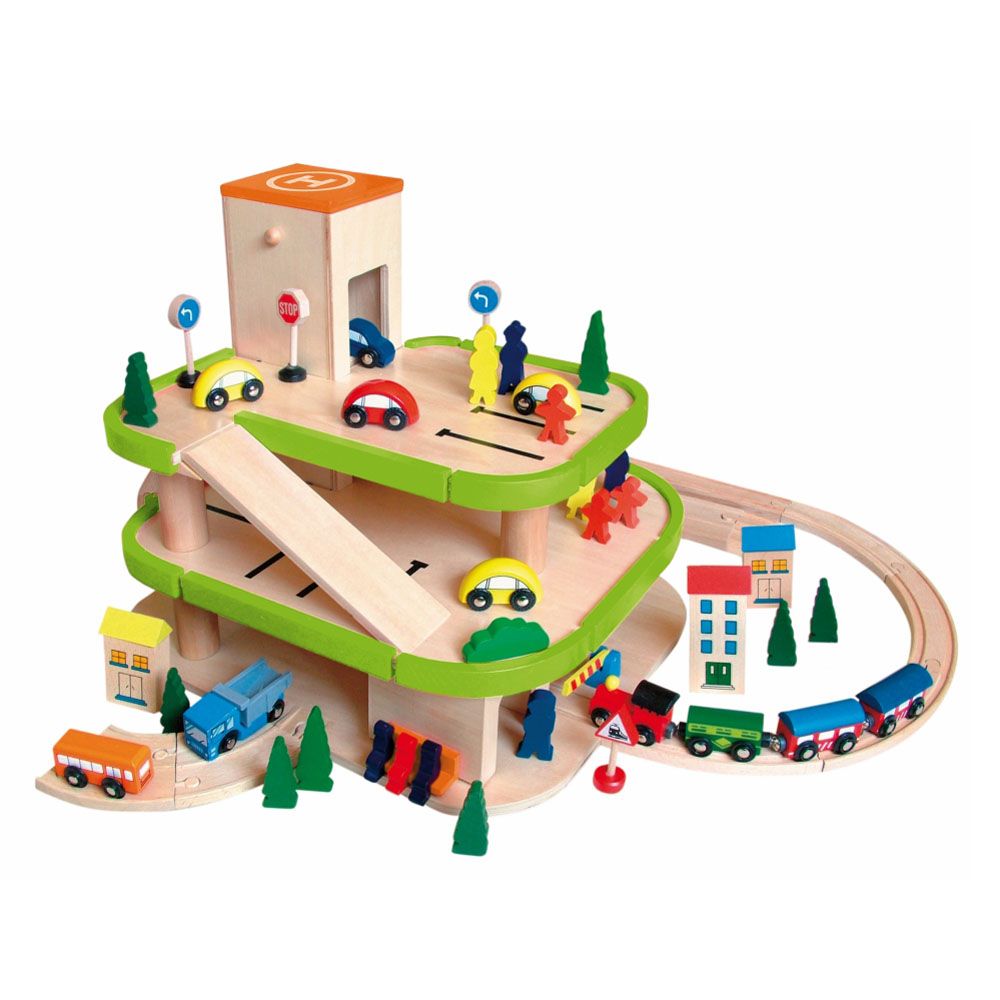 Woodyland, Дървен гараж с аксесоари