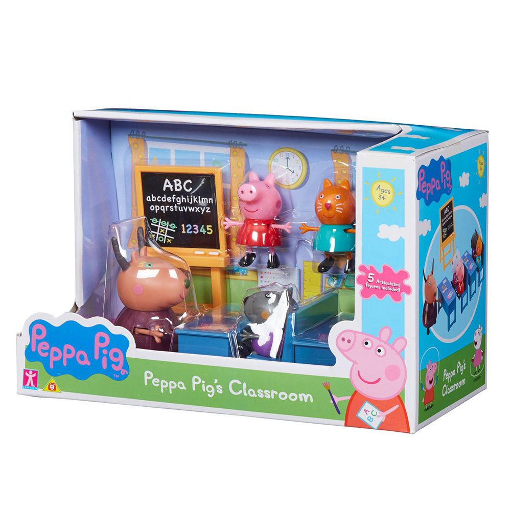 Класна стая с 5 фигурки