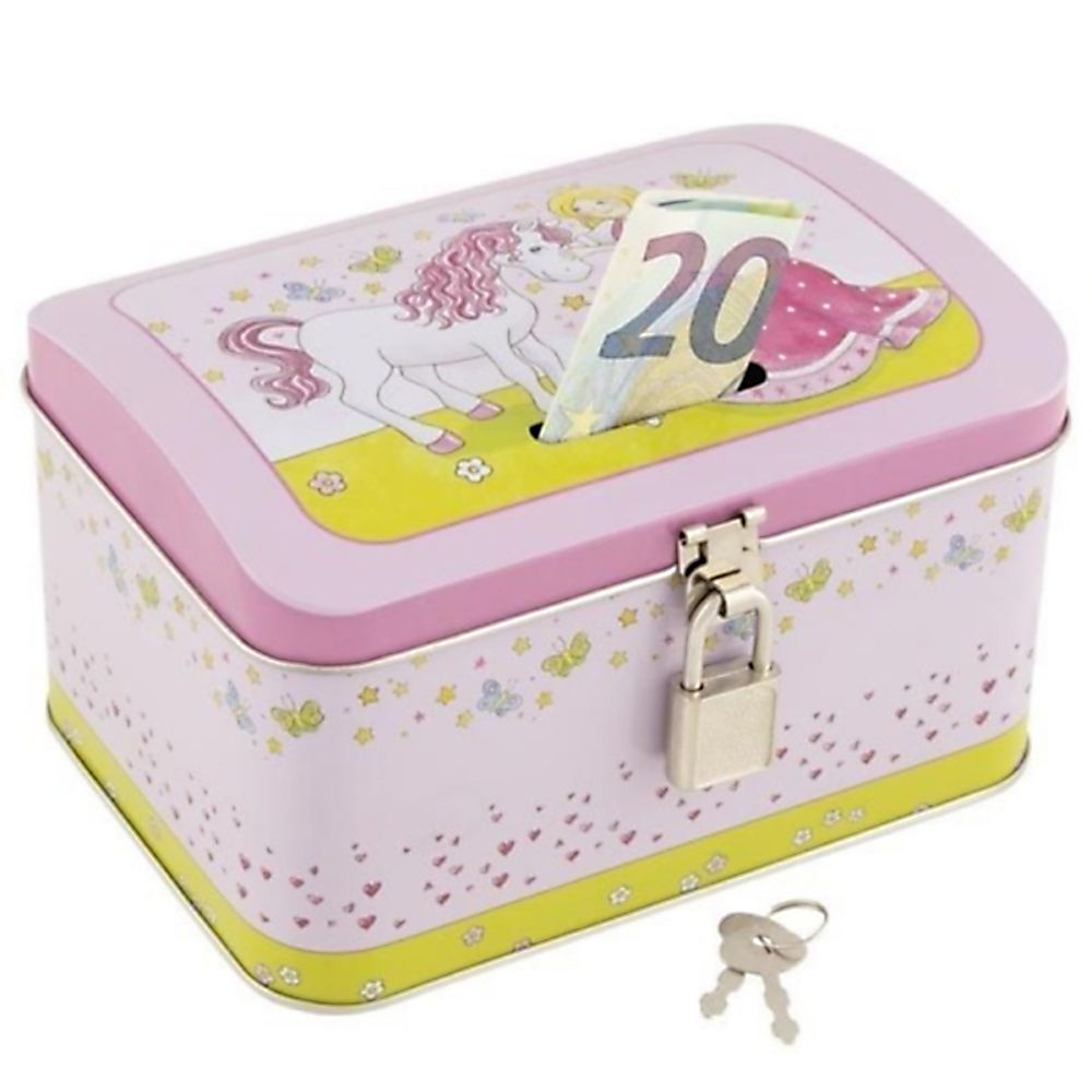 Goki, Детска касичка с ключе, Принцесата и еднорога