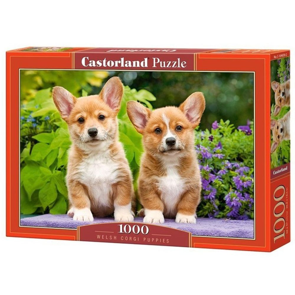 Castorland, Уелско корги, пъзел 1000 части
