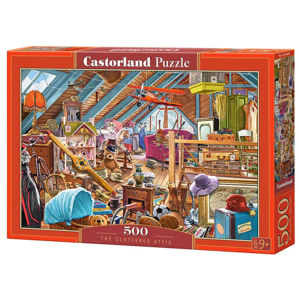 Castorland, Безпорядък на тавана, пъзел 500 части