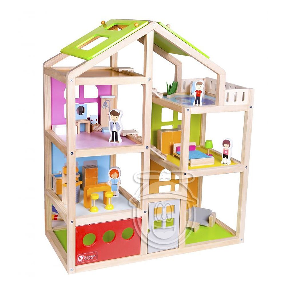 Classic world, Дървена къща, Вила