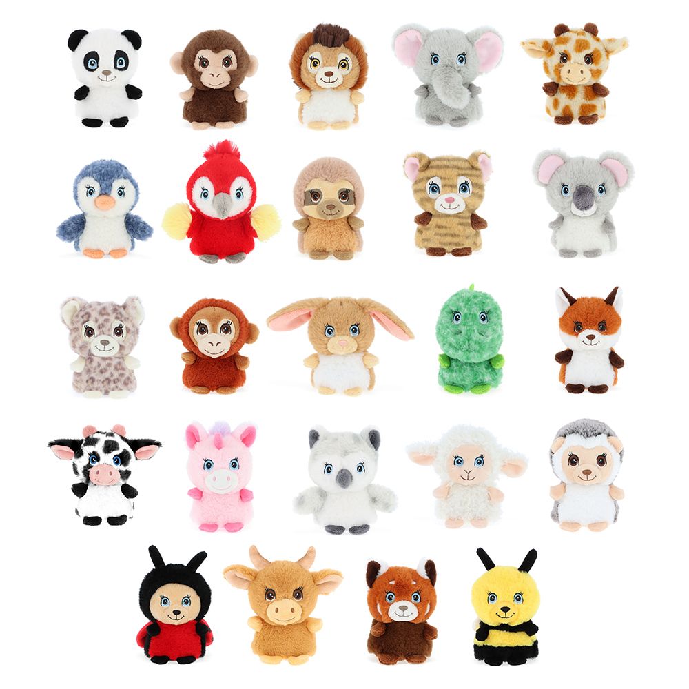 Mini Adoptable World, Eкологични малки плюшени играчки, 10 см
