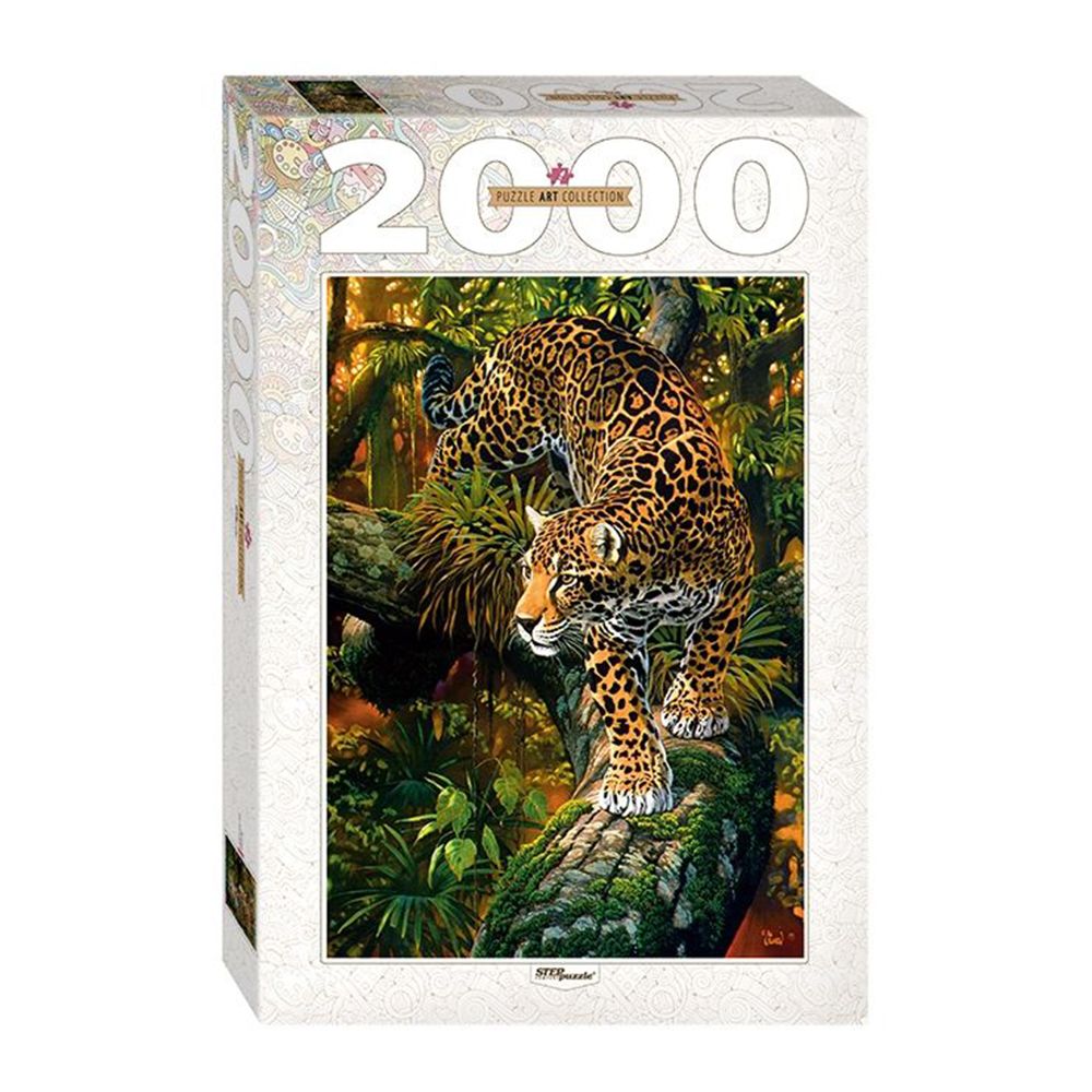 STEP Puzzle, Голяма котка, пъзел 2000 елемента