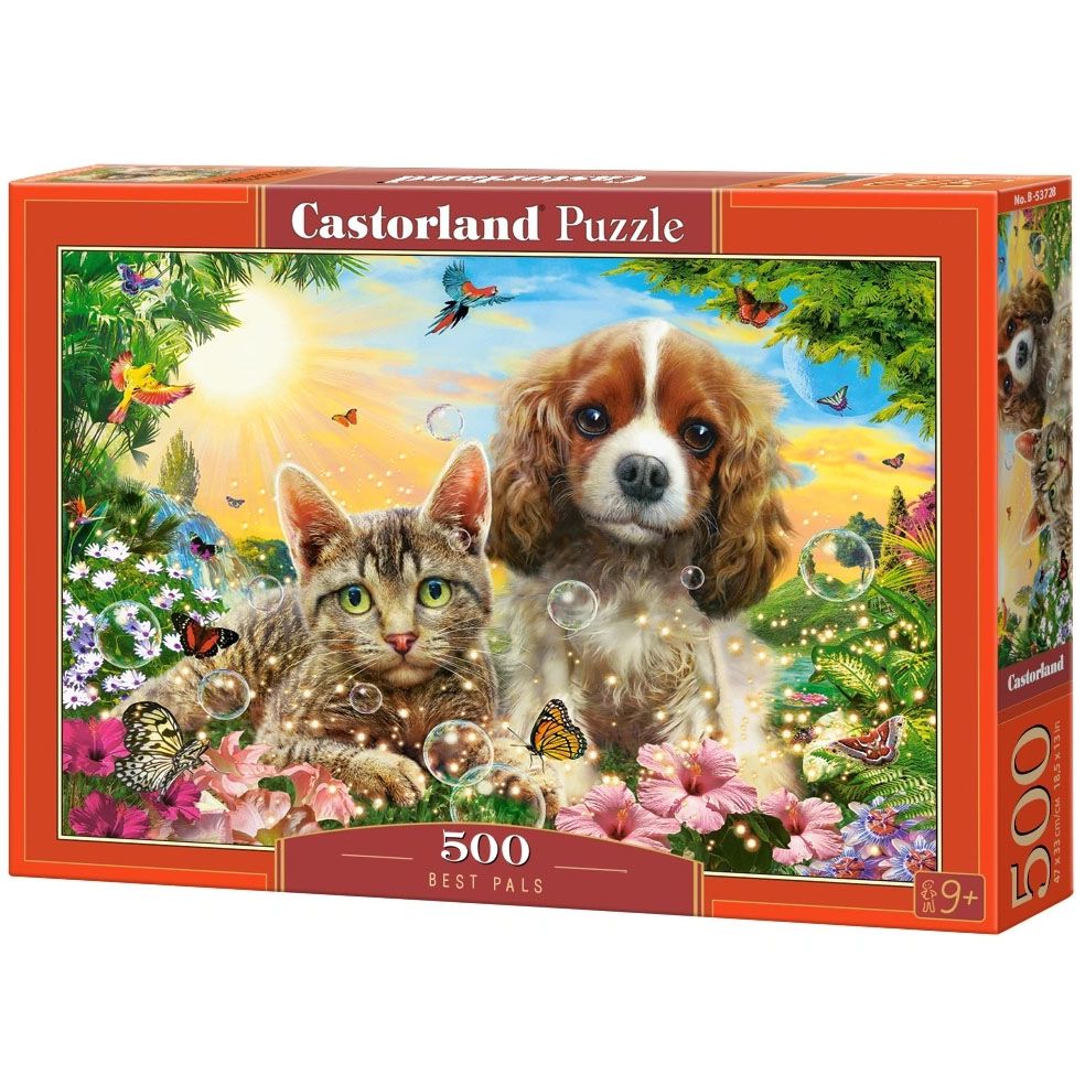 Castorland, Най-добри приятели, пъзел 500 части