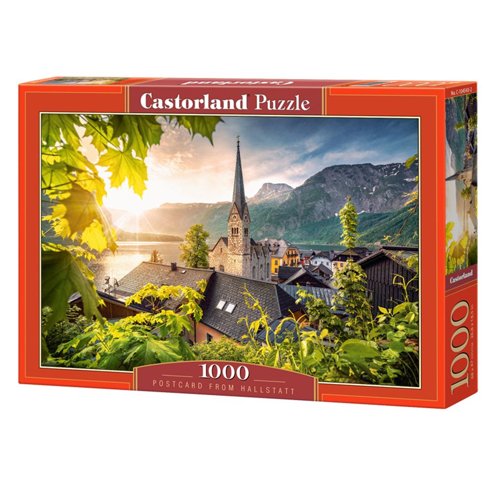 Castorland, Картичка от Халщат, пъзел 1000 части