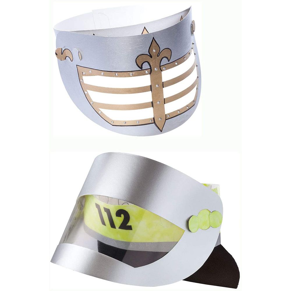 Комплект корони за оцветяване, Приключение, 3 бр.