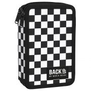 Ученически несесер Chessboard, с 2 ципа