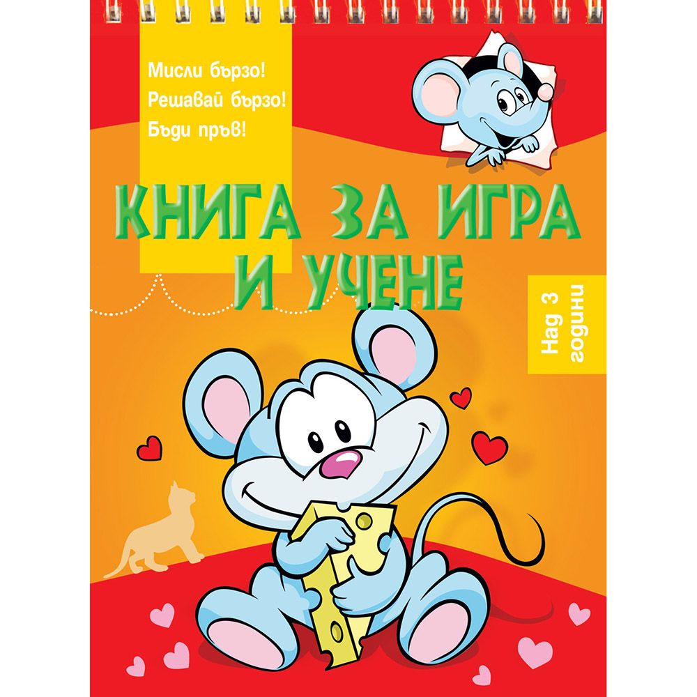 Мисли бързо! Решавай бързо! Бъди пръв!, Книга за игра и учене, над 3 години, Мишле, Издателство Фют