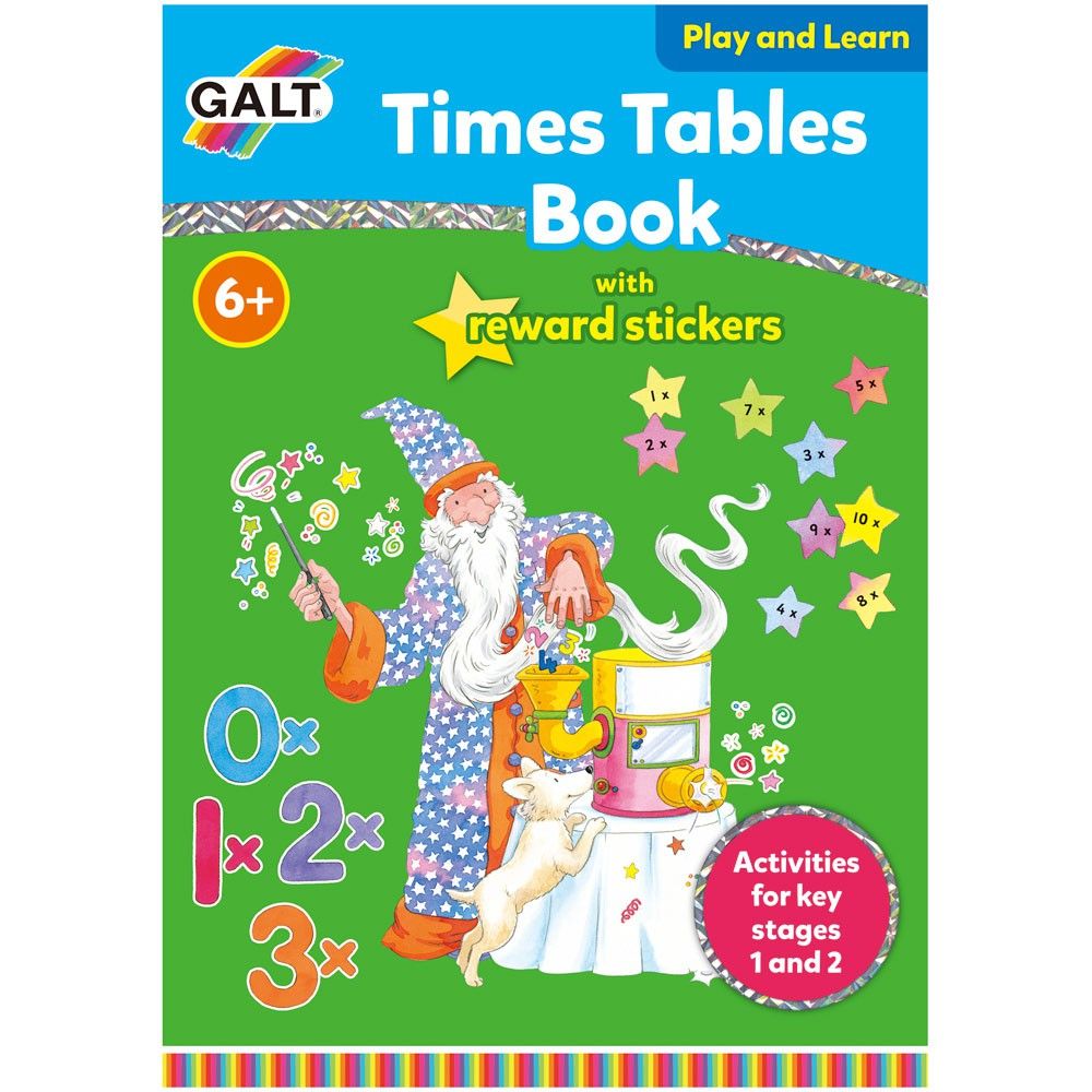 Galt Toys, Обучаваща книжка, Научи таблицата за умножение