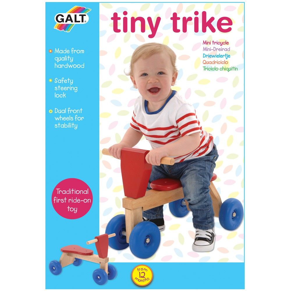 Galt Toys, Дървено бебешко колело с четири колела