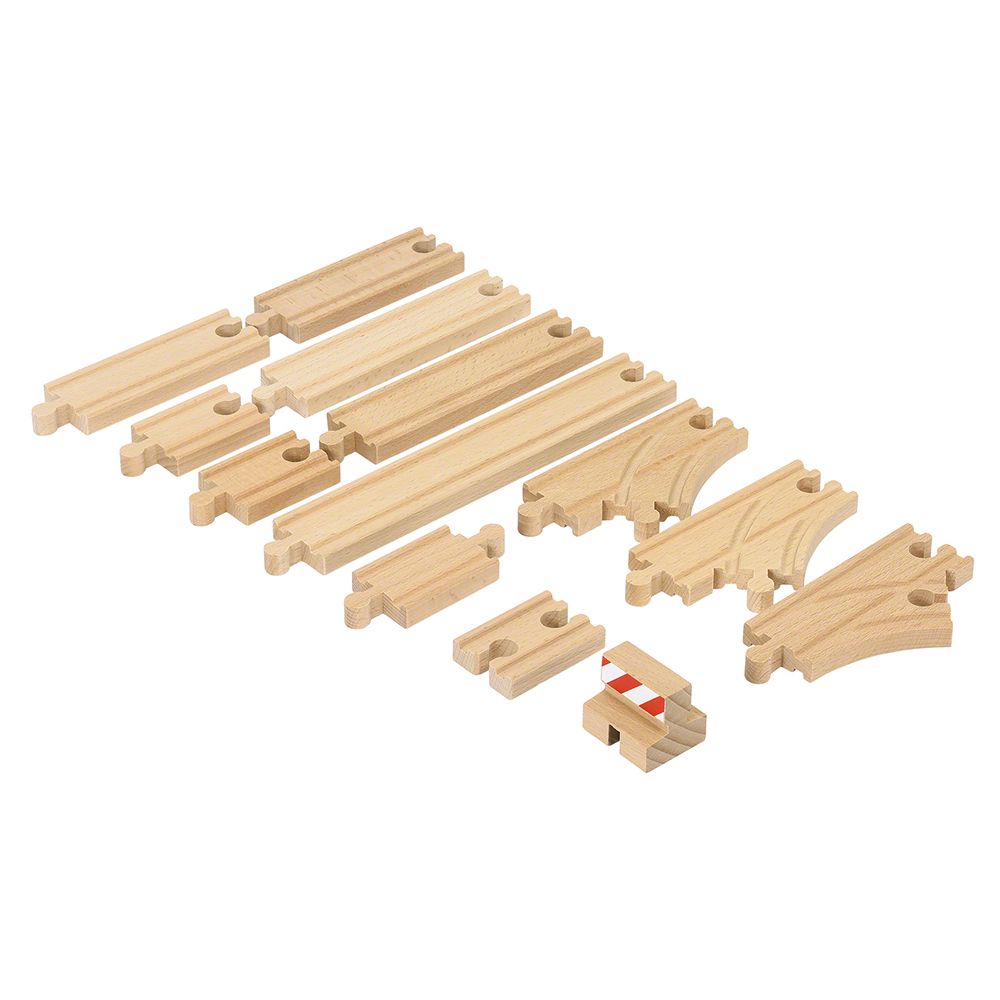 BRIO, Комплект от релси и разклонения