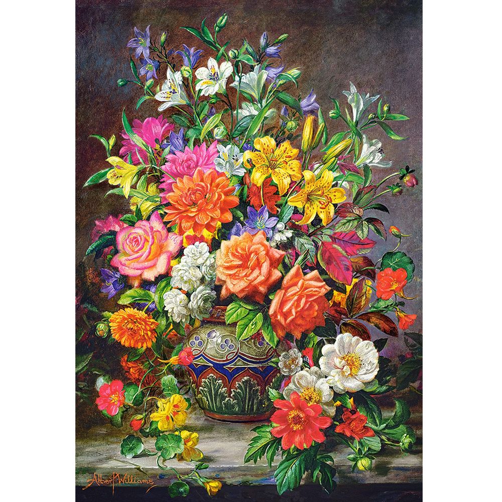 Есенни цветя, Албърт Уилямс, пъзел 1500 части