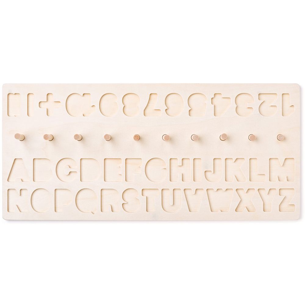 Дидактическа дъска, Букви, цифри, броене и смятане до 10